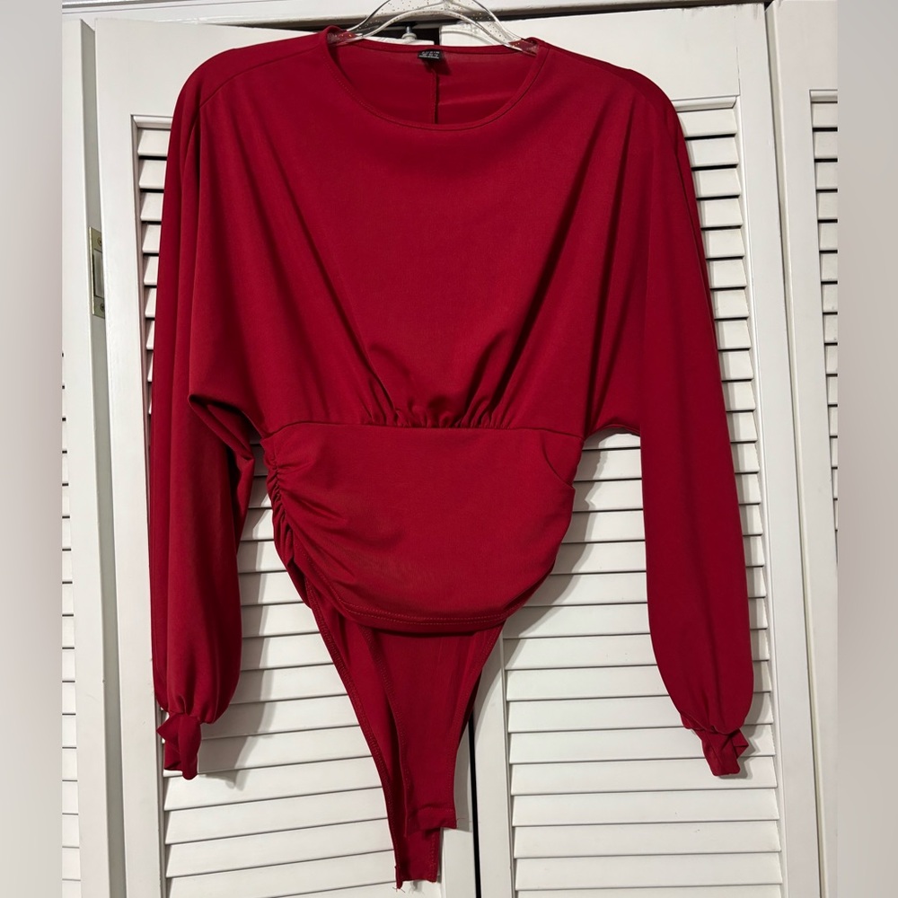 SHEIN Vibrant Red Top